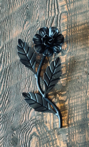 Rustic Iron Wild Rose - Old West Iron