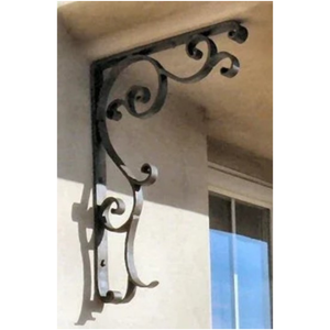 Chateauesque Iron Corbel - 12" x 16"