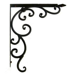 Old California Hacienda Iron Corbel - 12" x 16"