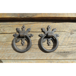 Tudor Revival Iron Door Knocker/Ring Pull