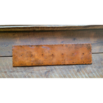 Plaque de coup de pied droite en fer uni