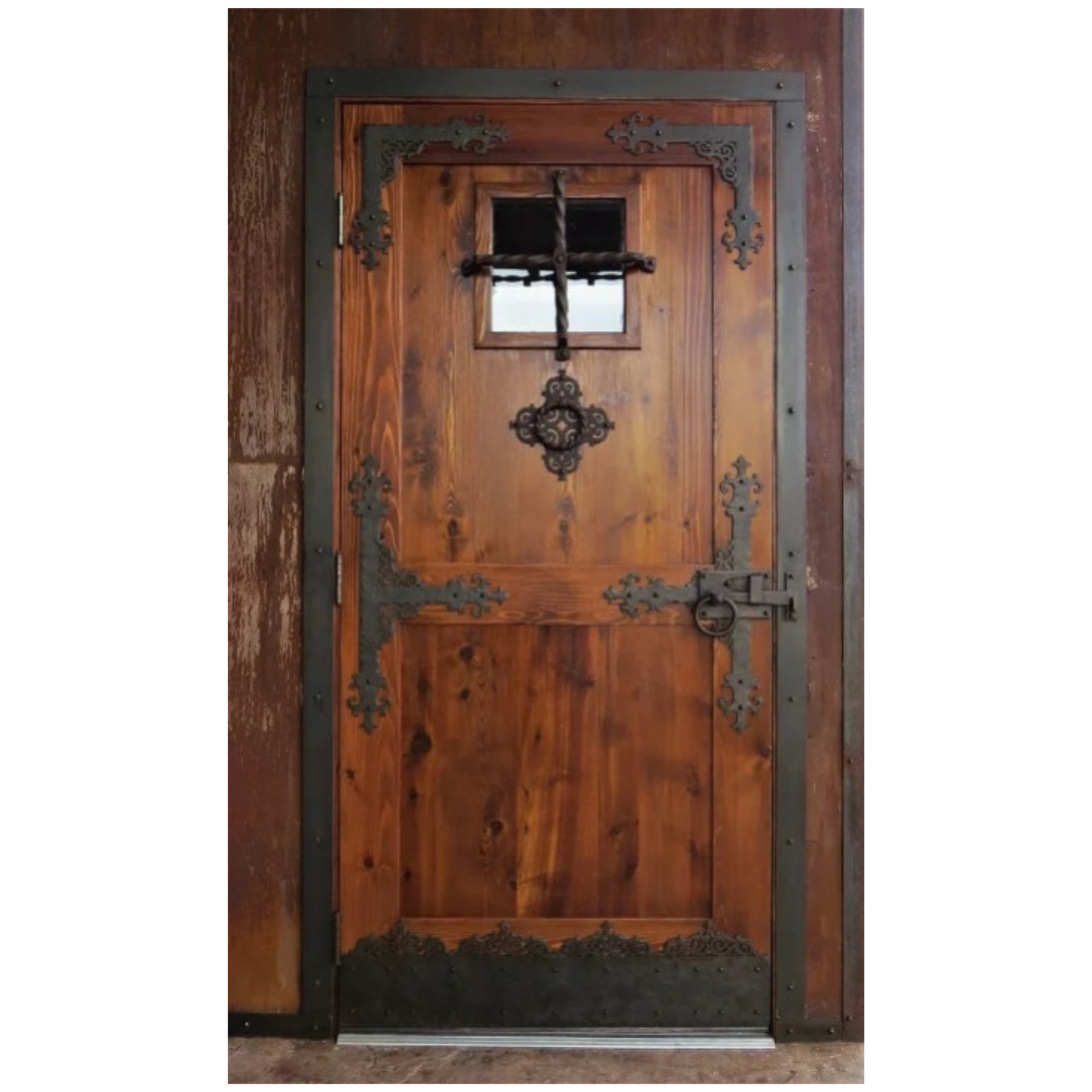 Gothic Cathedral Iron Kick Plate