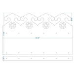 Isabelline Iron Kick Plate