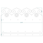 Isabelline Iron Kick Plate