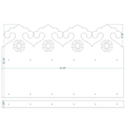 Isabelline Iron Kick Plate