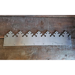 Decorated Gothic Iron Kick Plate