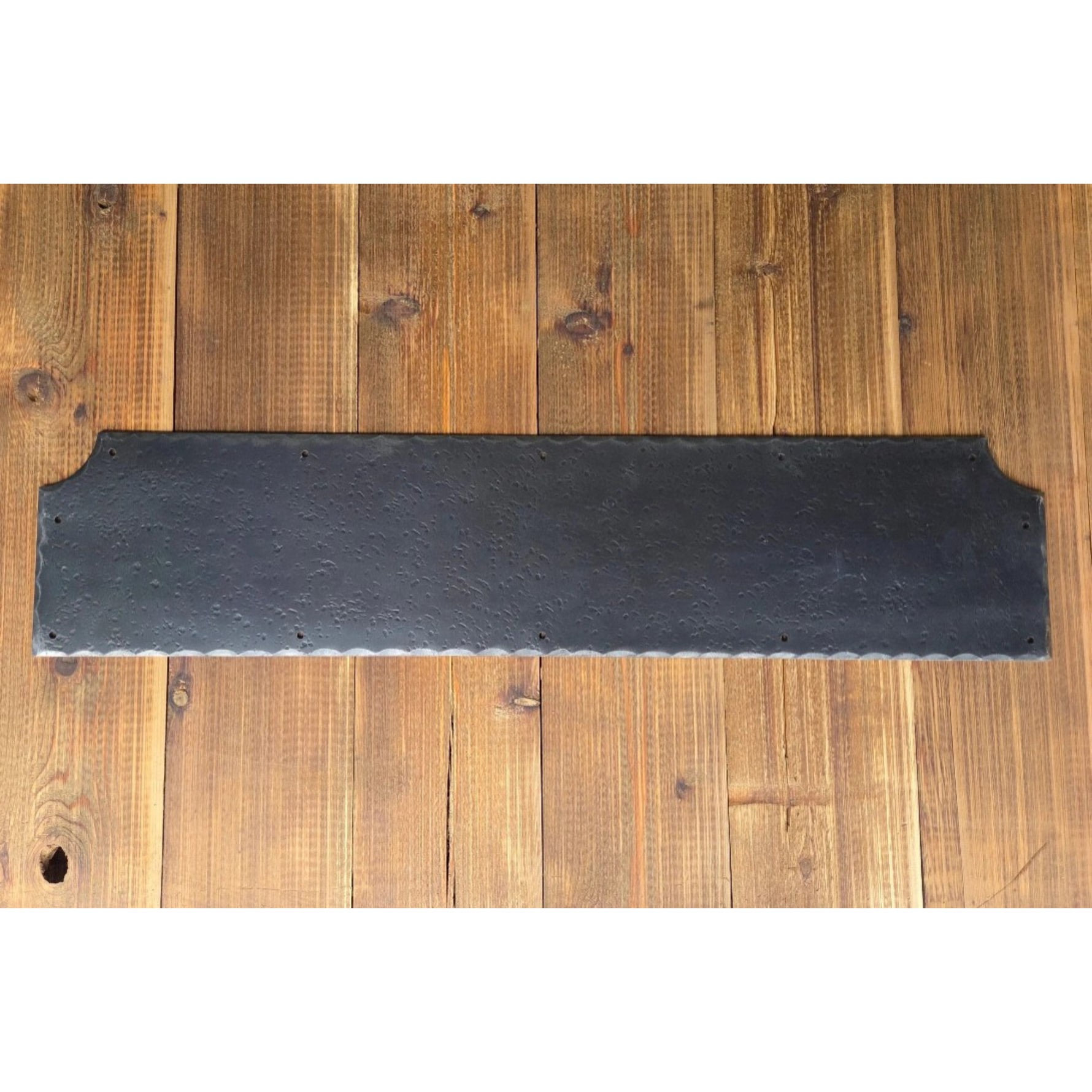 Transitional Iron Kick Plate