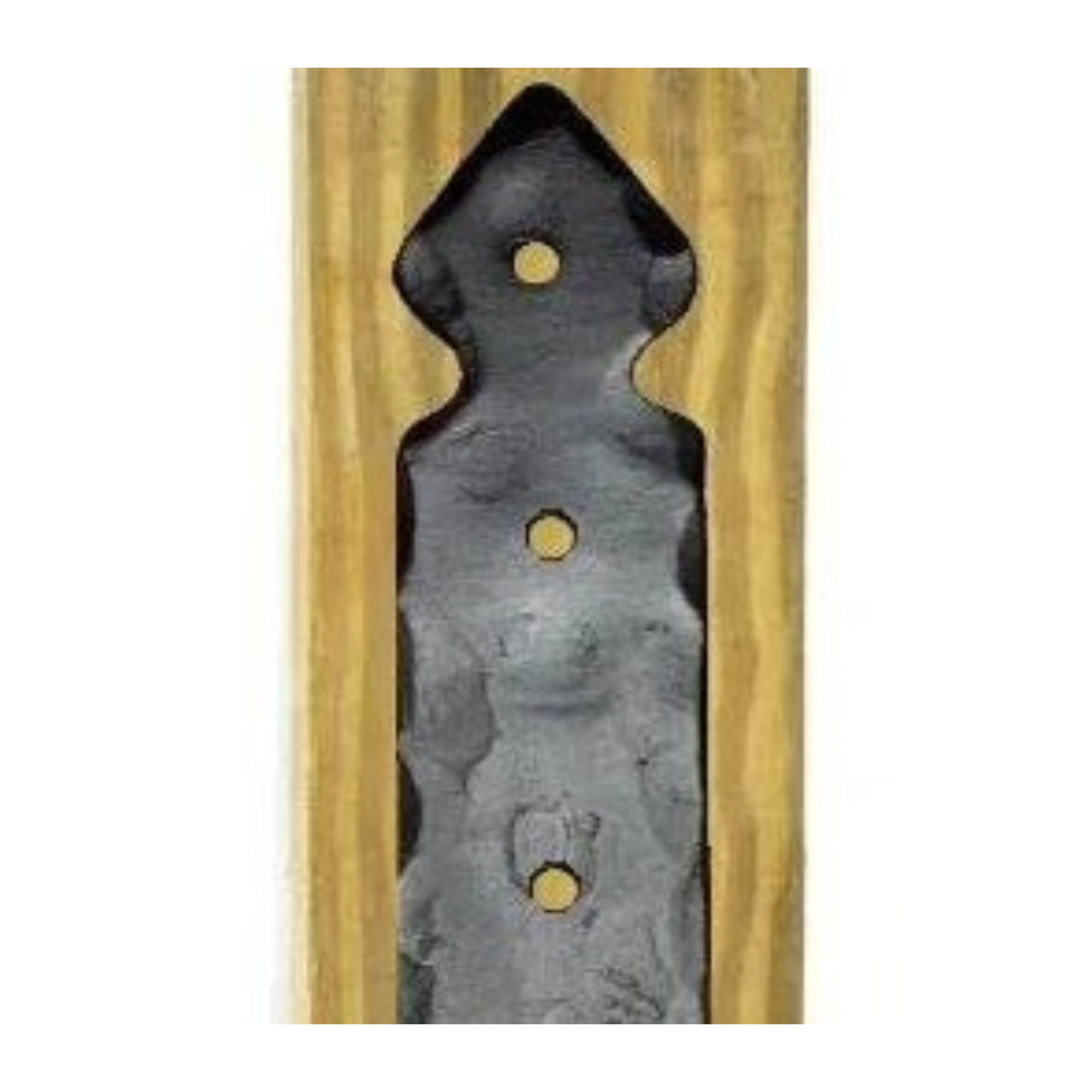 Rustic Iron Flush Mount Post Base