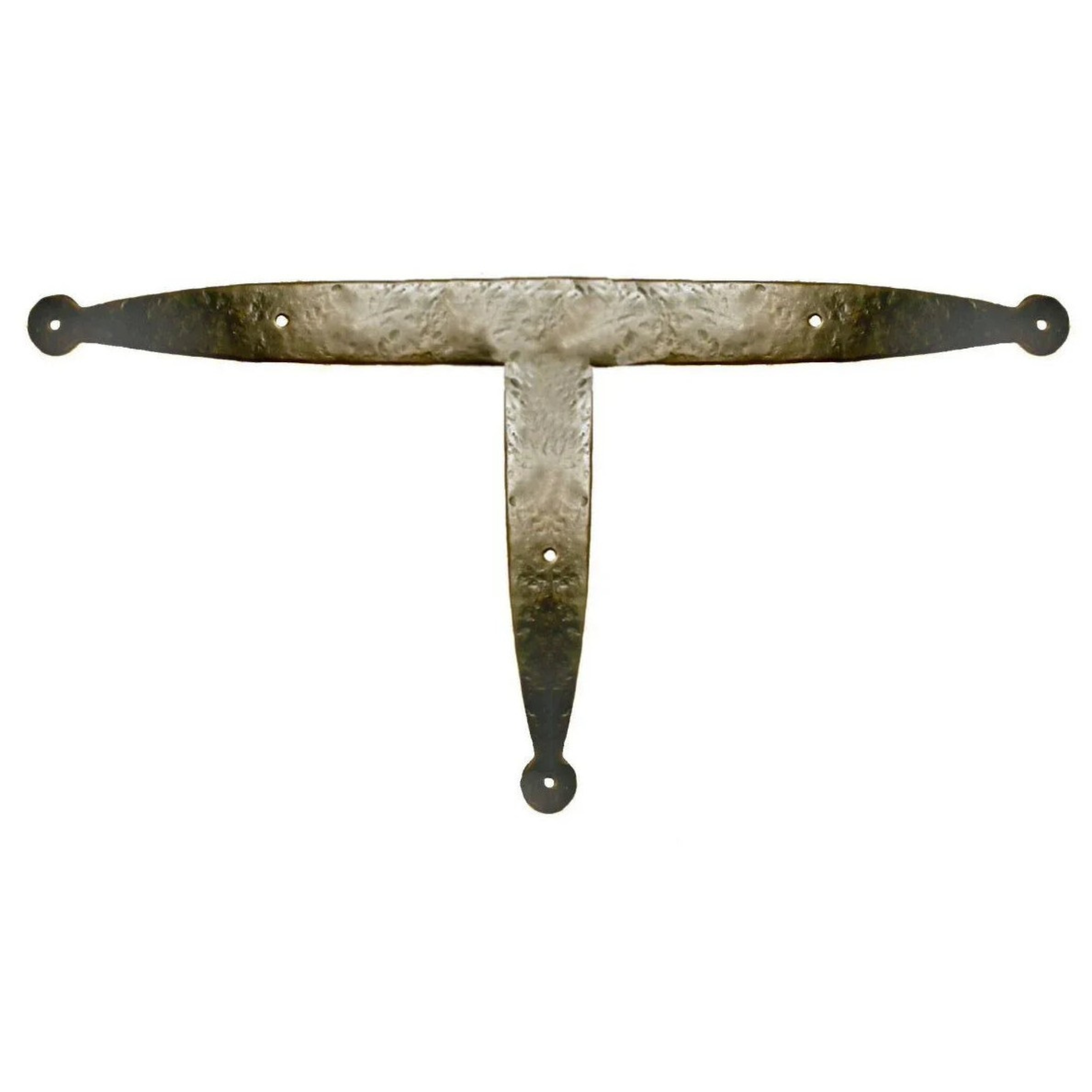 Sangle en "T" en fer haricot