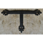 Roman Acanthus Iron "T" Strap