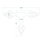 Renaissance Iron "T" Strap