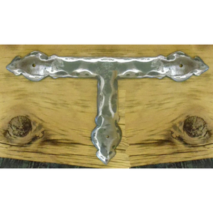 Tudor Revival Iron "T" Strap - 6" x 2"