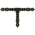 Art Deco Iron "T" Strap