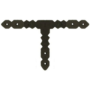Art Deco Iron "T" Strap - 6" x 2"