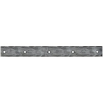 XL Plain Straight Wrought Iron Faux Hinge Strap