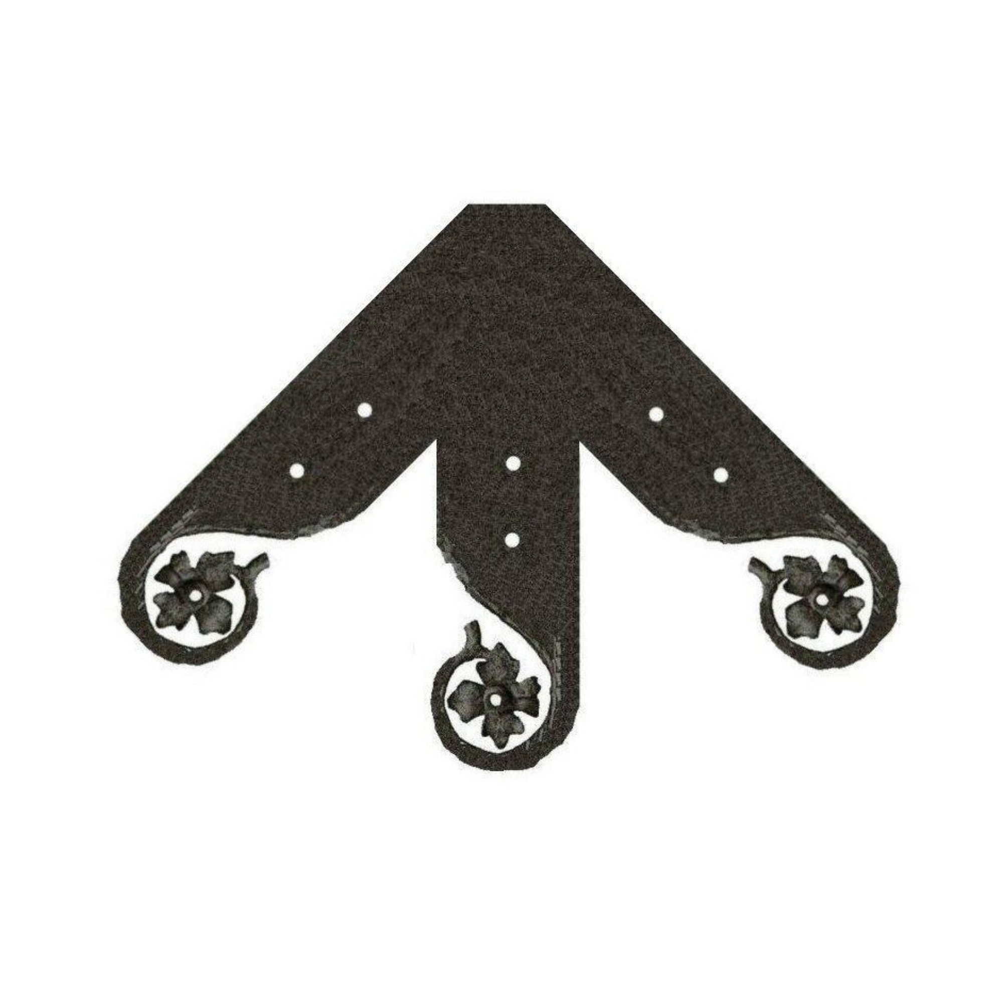 Finnish Folk Ironwork Ridge Center Plate