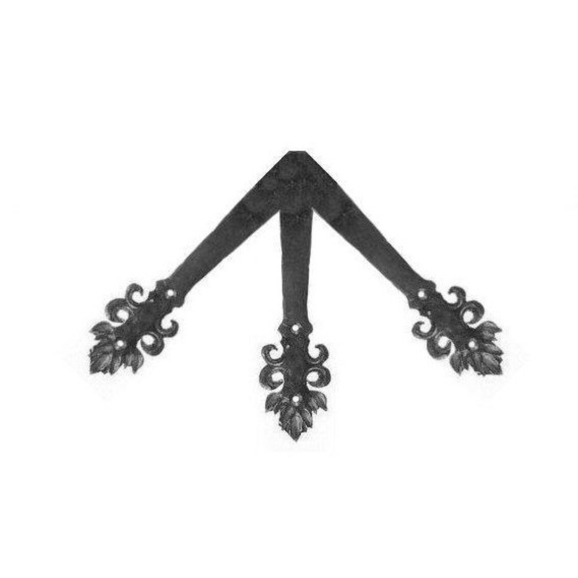 Romantic Iron Ridge Center Plate