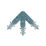 Romanesque Iron Ridge Center Plate