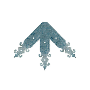 Romanesque Iron Ridge Center Plate - 8" x 8"