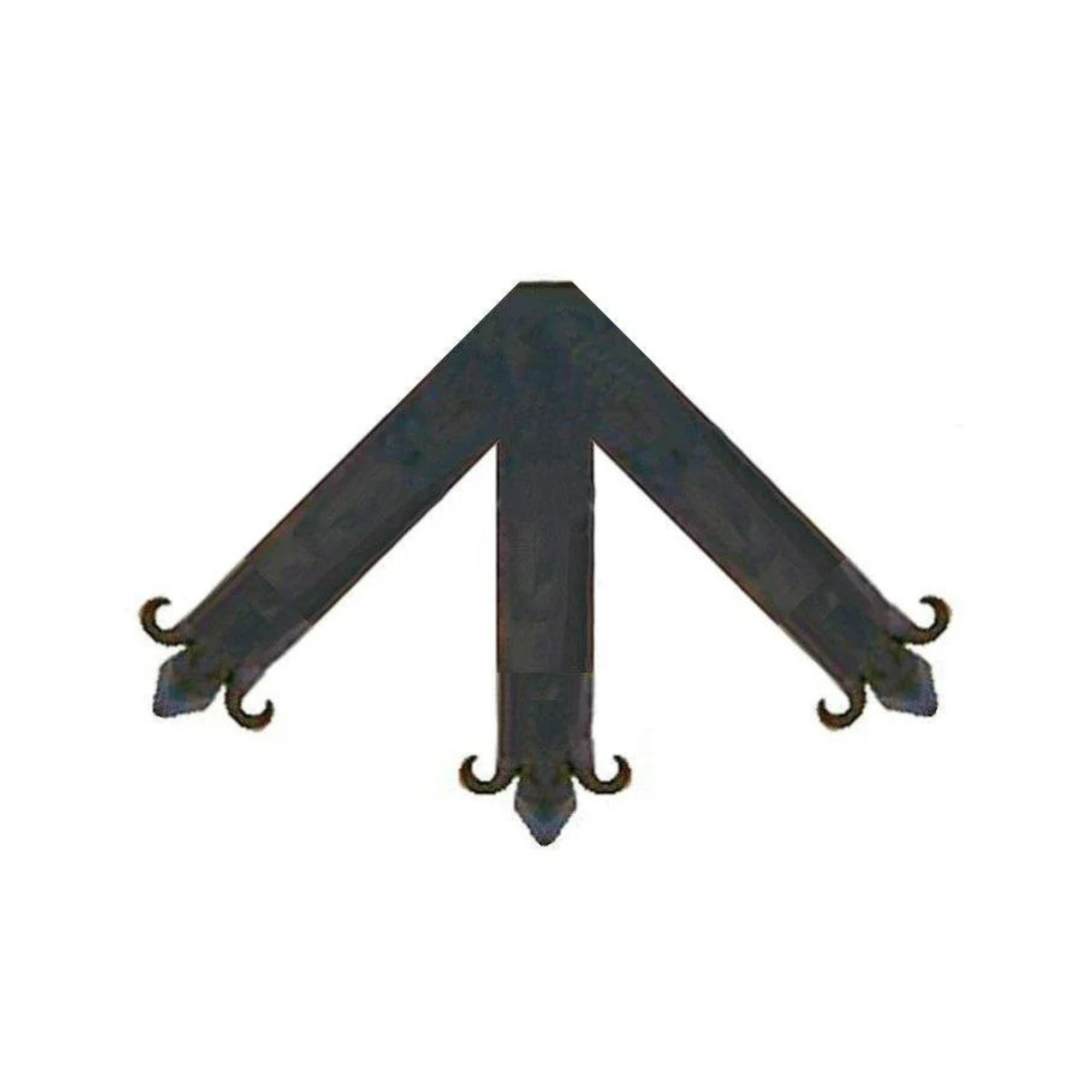 Authentic 15th Century Iron Ridge Center Plate