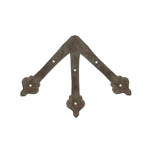French Country Revival Iron Ridge Center Plate - 8" x 8"