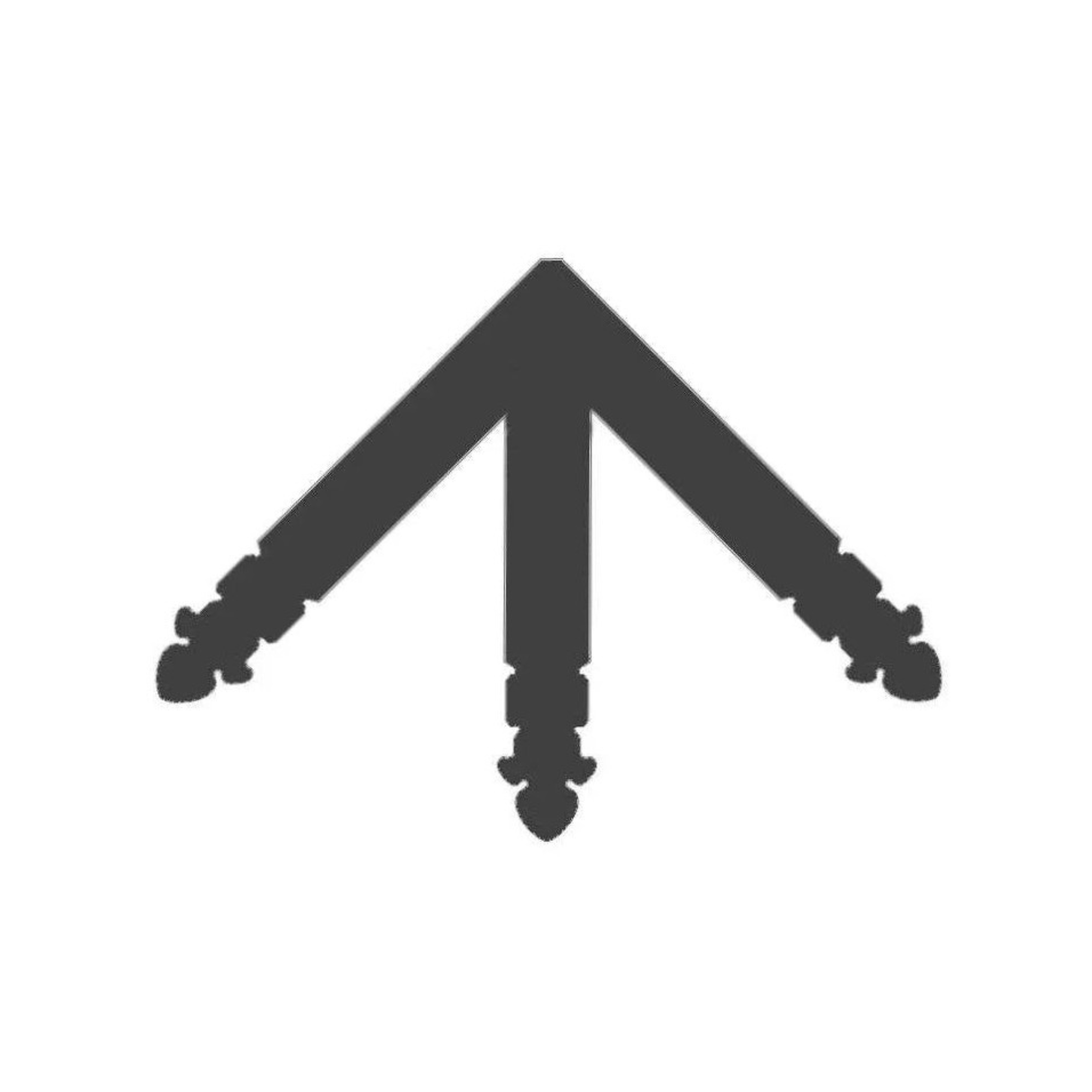 Spanish Cathedral Iron Ridge Center Plate