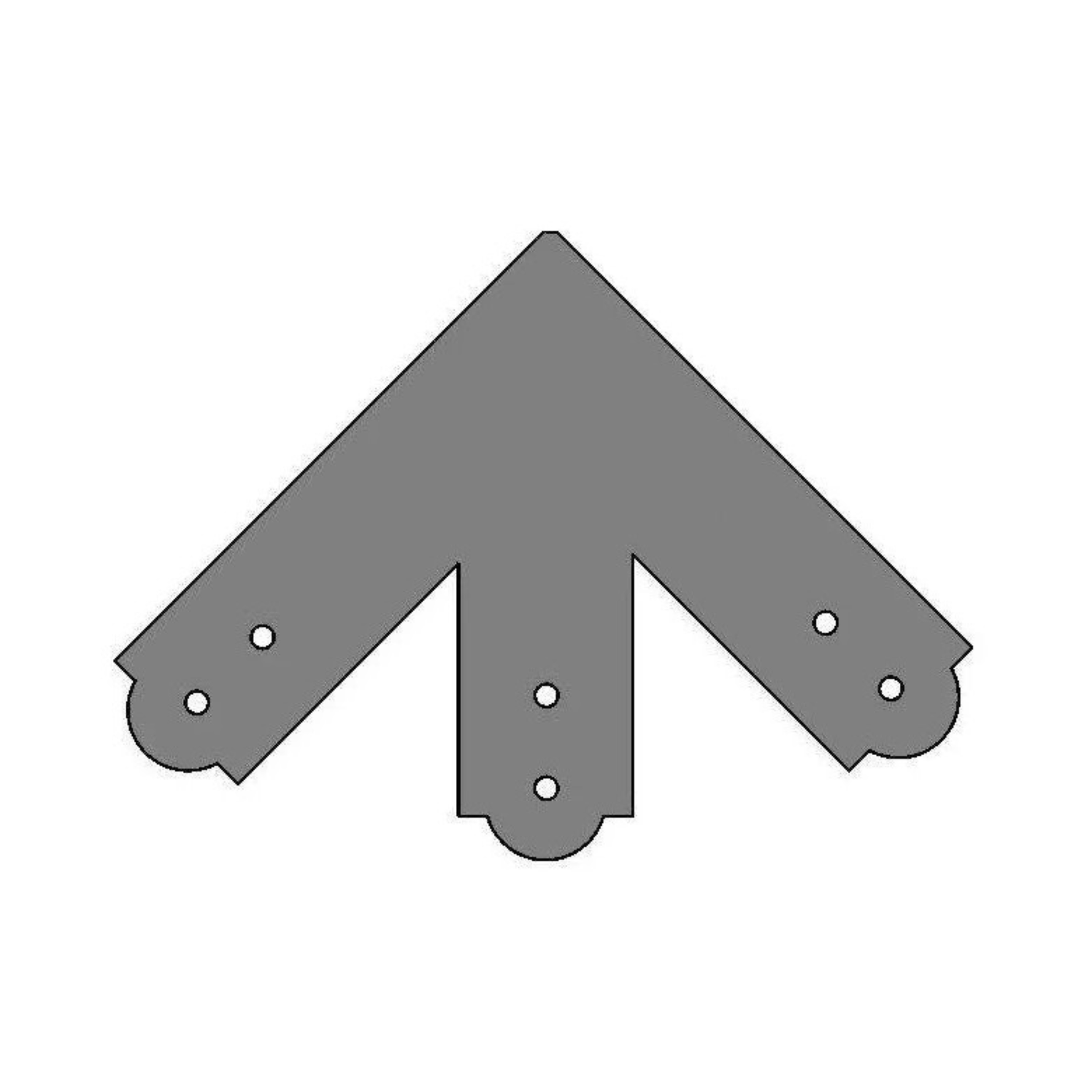 Colonial Iron Ridge Center Plate