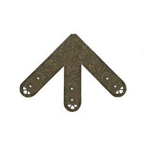 Shabby Chic Iron Ridge Center Plate - 8" x 8"