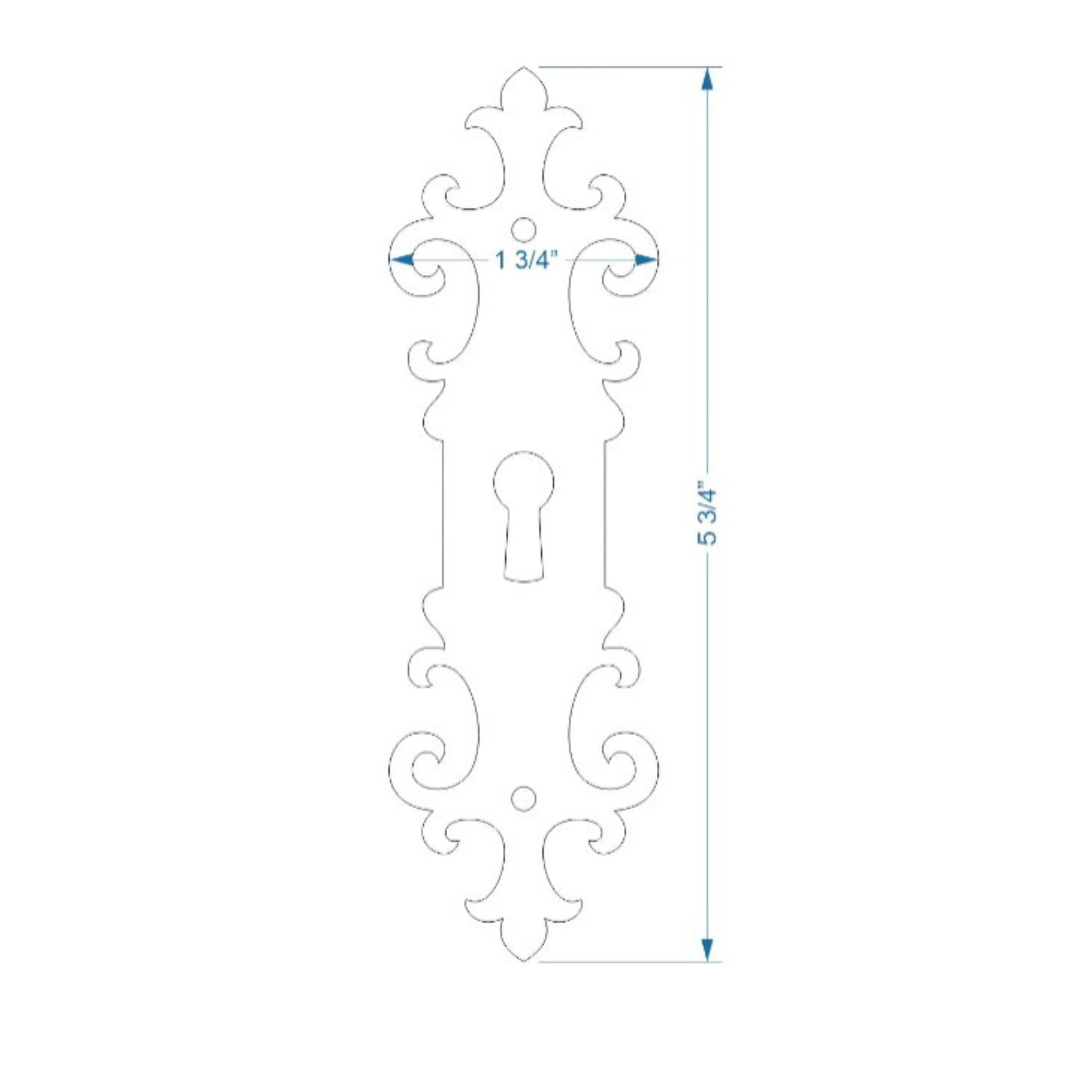 Plaque d'écusson cathédrale gothique