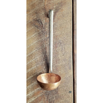 Pure Copper Soup Ladle with Steel Handle