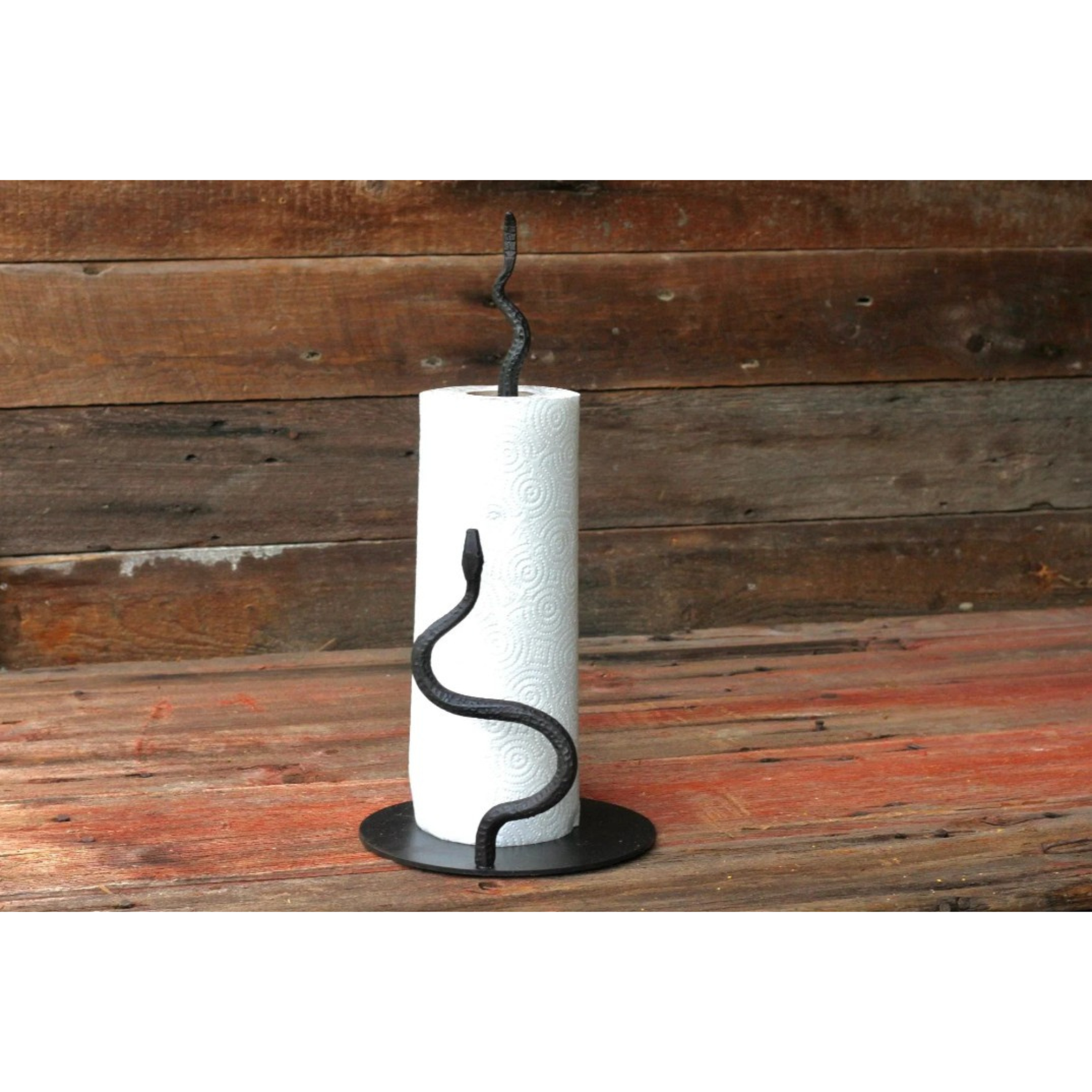 Rattlesnake Paper Towel Holder