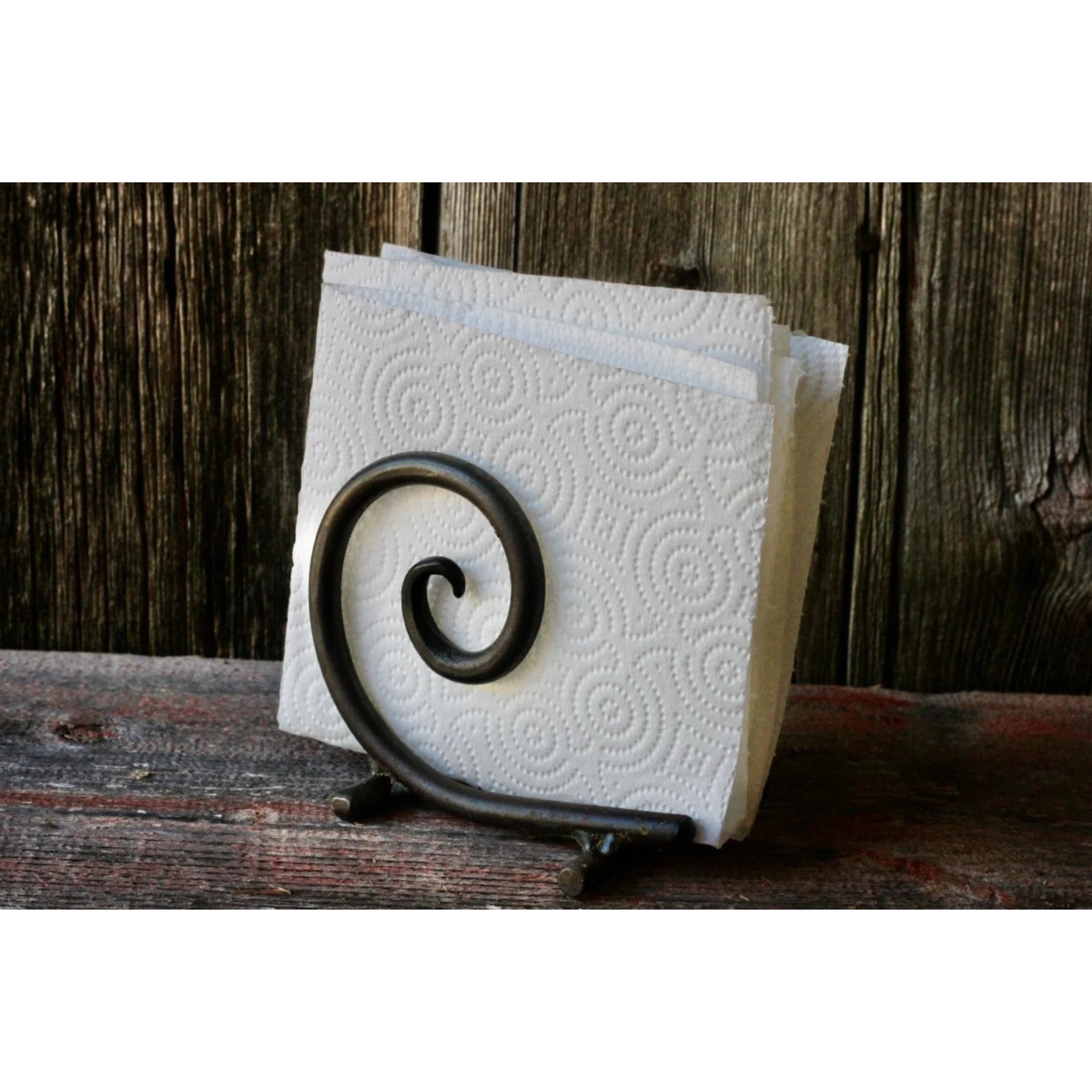 Spiral Scroll Napkin Holder