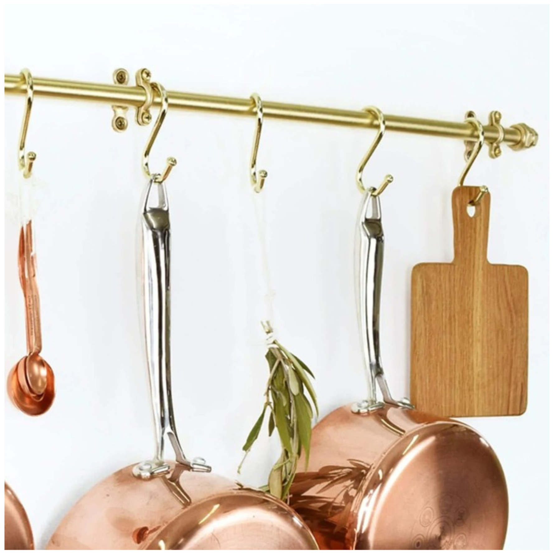 Brass Kitchen Rack