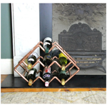 Handmade Copper Wine Rack