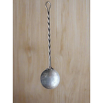Hand Forged Twisted Steel Egg Spoon