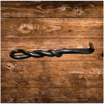 Ouvre-bouteille en fer torsadé