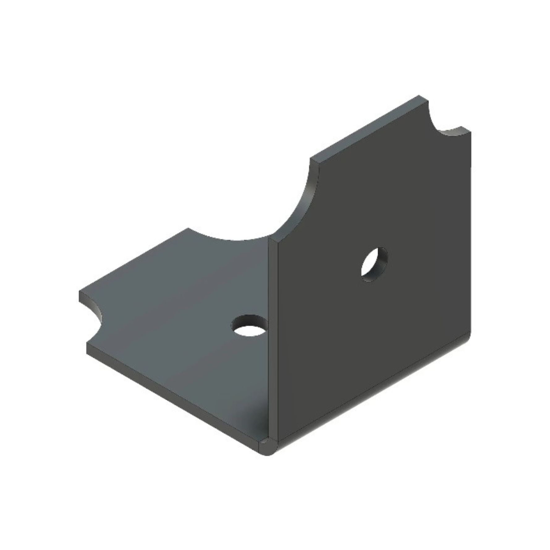 Renfort d'angle de transition en fer