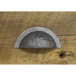 Pull tasse en relief floral