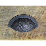 Pull tasse en relief floral