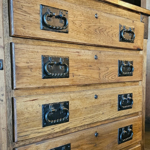 Rustic Iron Drawer Pull - Small