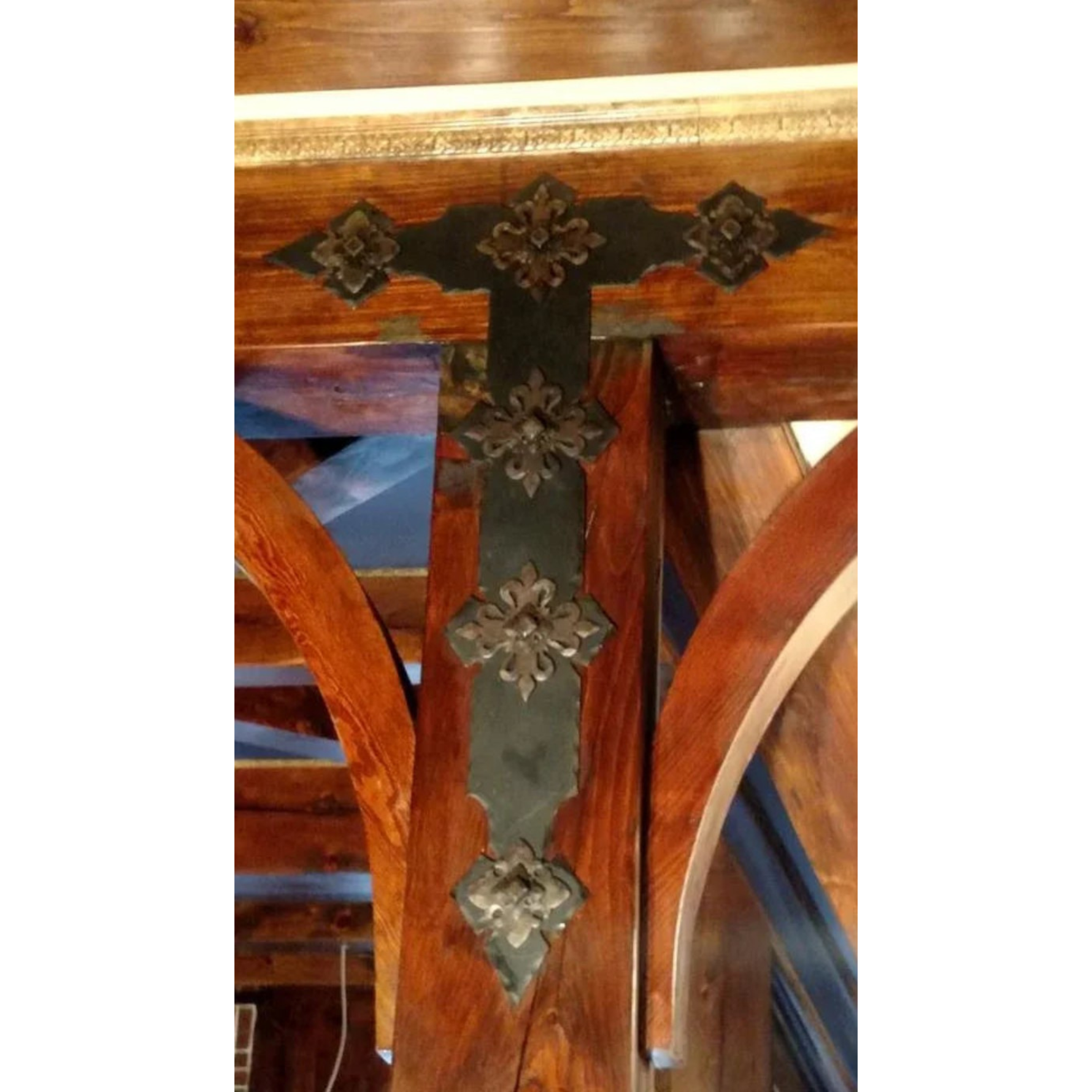 Old California Hacienda Iron T Face Plate