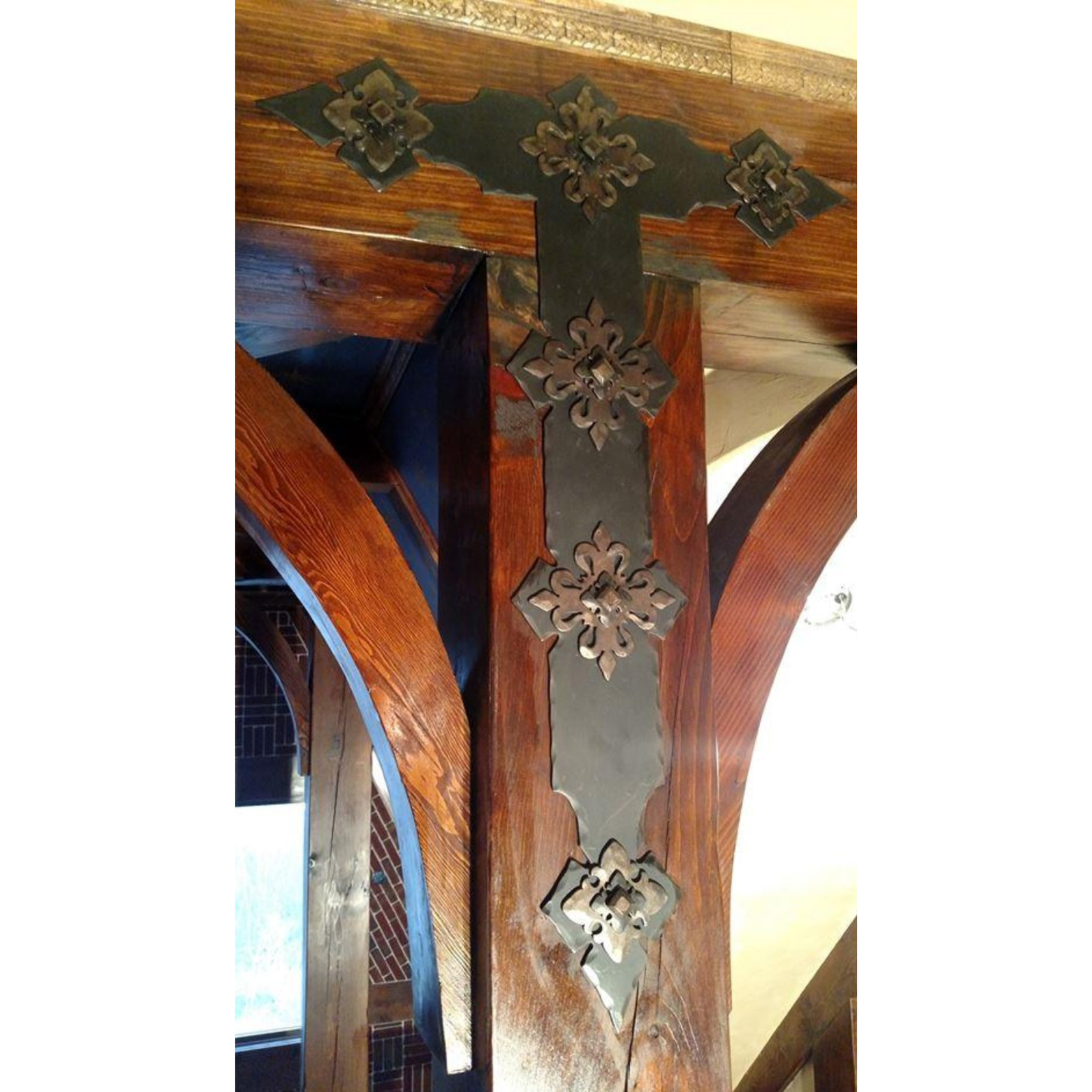 Old California Hacienda Iron T Face Plate