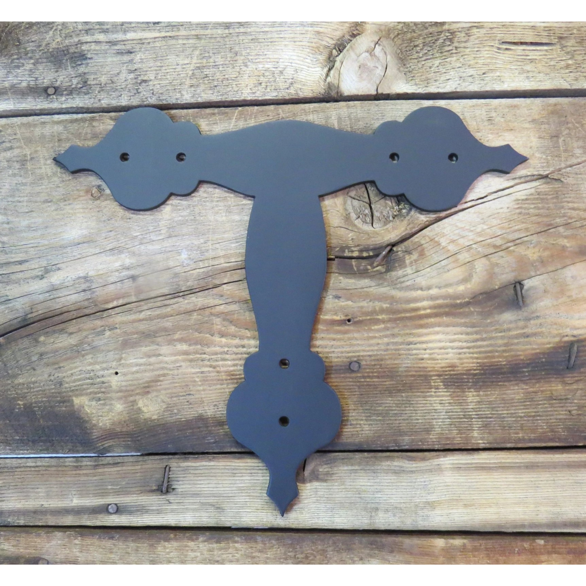 French Country Revival Iron T Face Plate