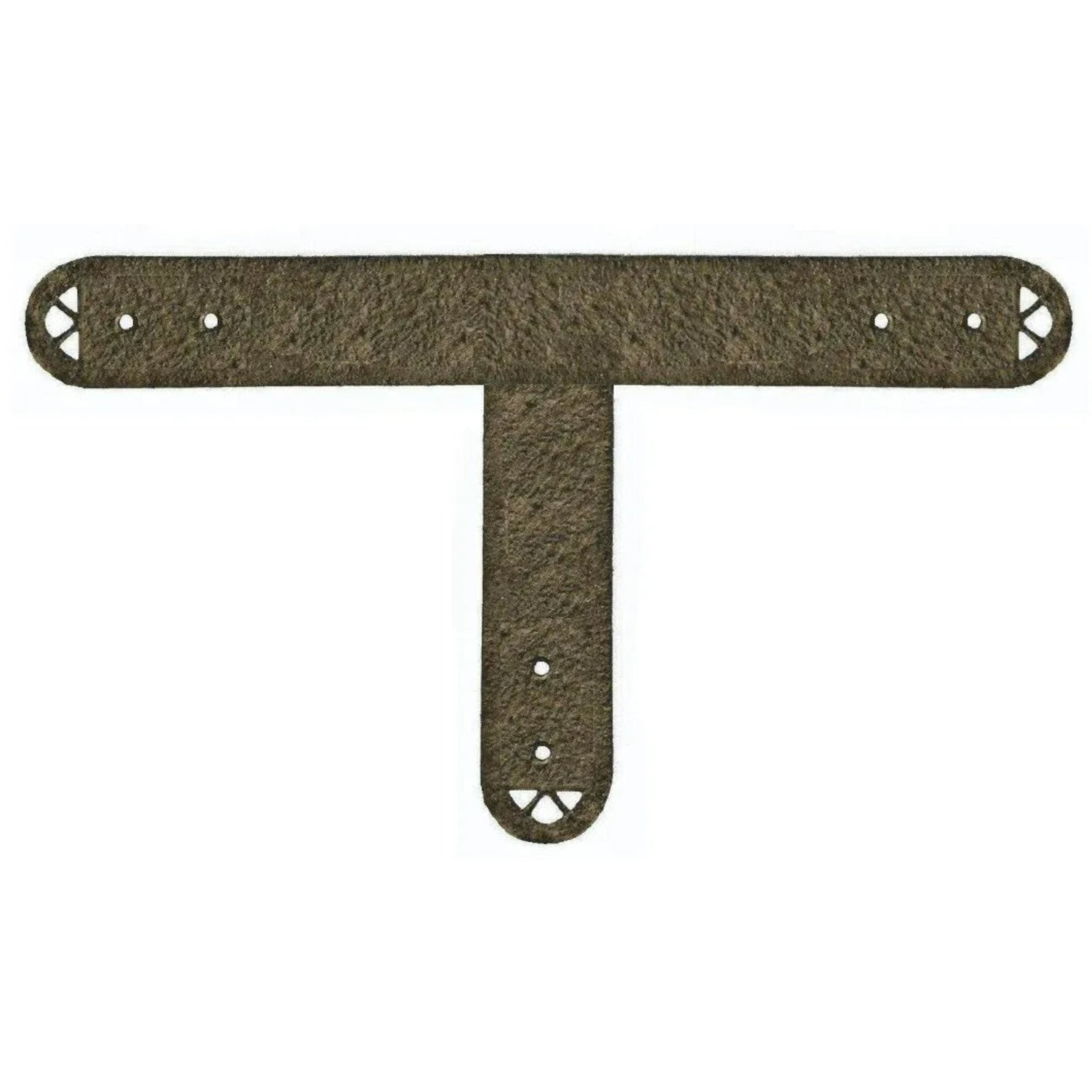 Assiette en T en fer Tuscan Villa