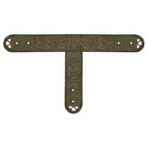 Shabby Chic Iron T Face Plate - 12" x 8"
