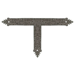 Ancient Persian Iron T Face Plate