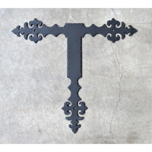 Renaissance Iron T Face Plate - 12" x 8"