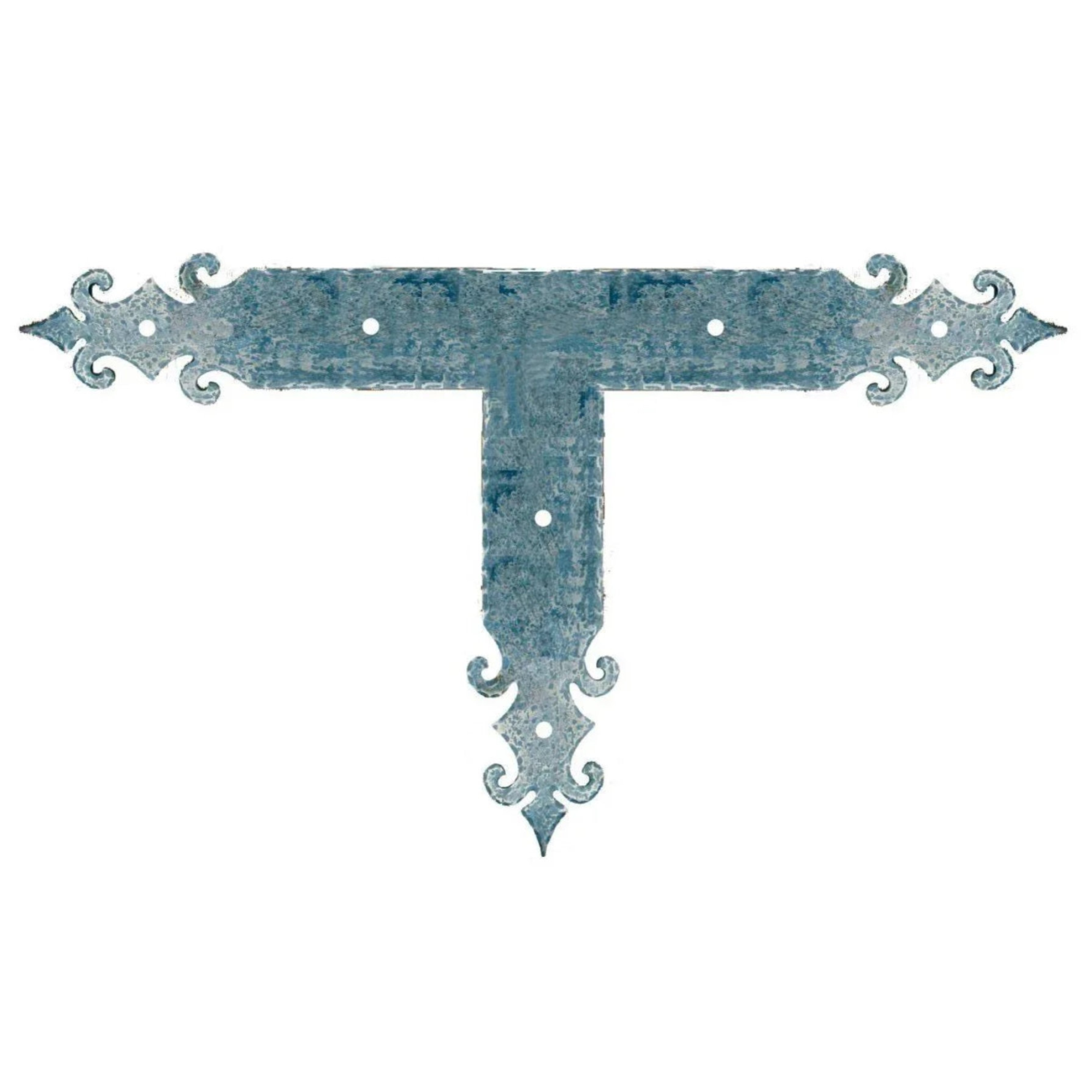 Placa frontal en T de hierro románico