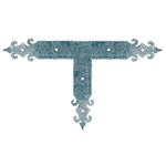 Romanesque Iron T Face Plate