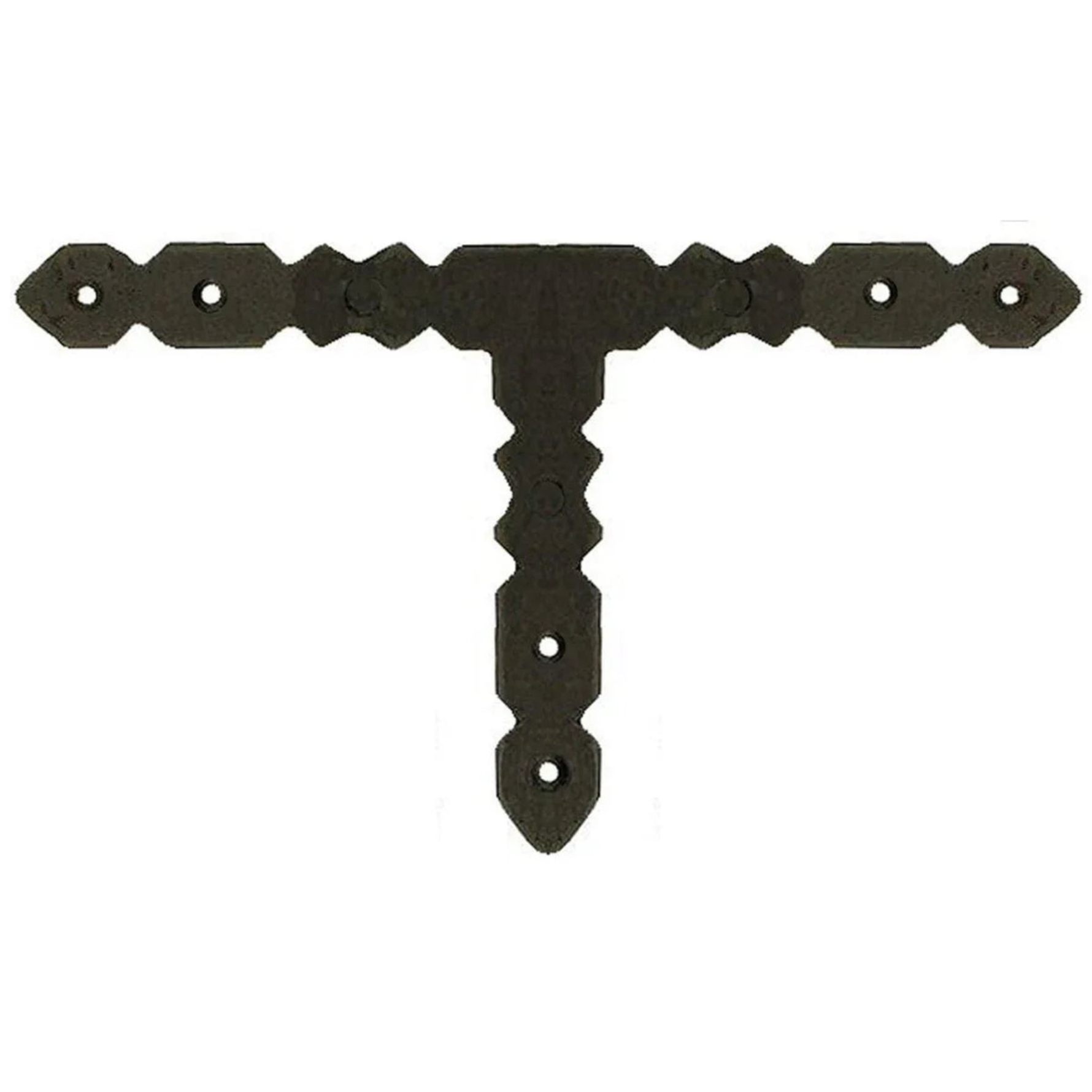 Art Deco Iron T Face Plate